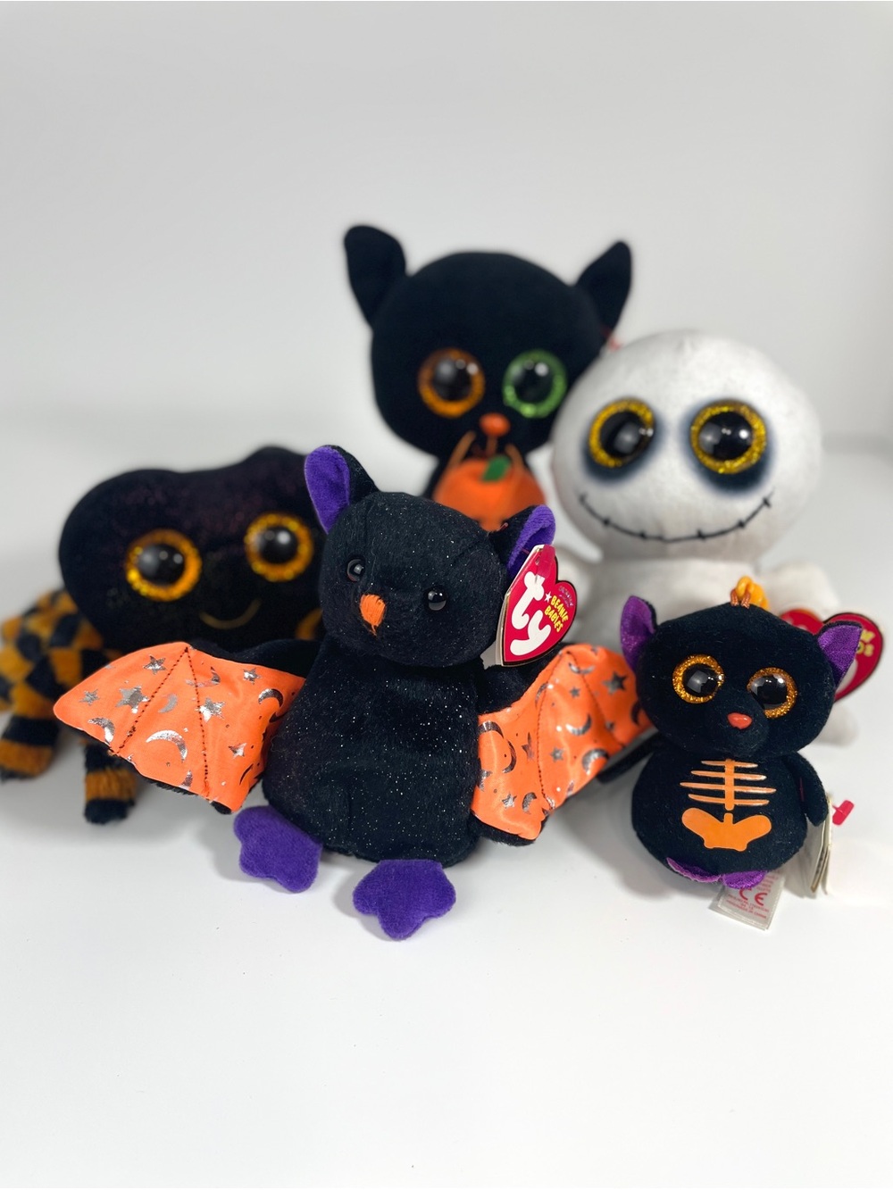 Ty Beanie Boos Halloween Lot of 5